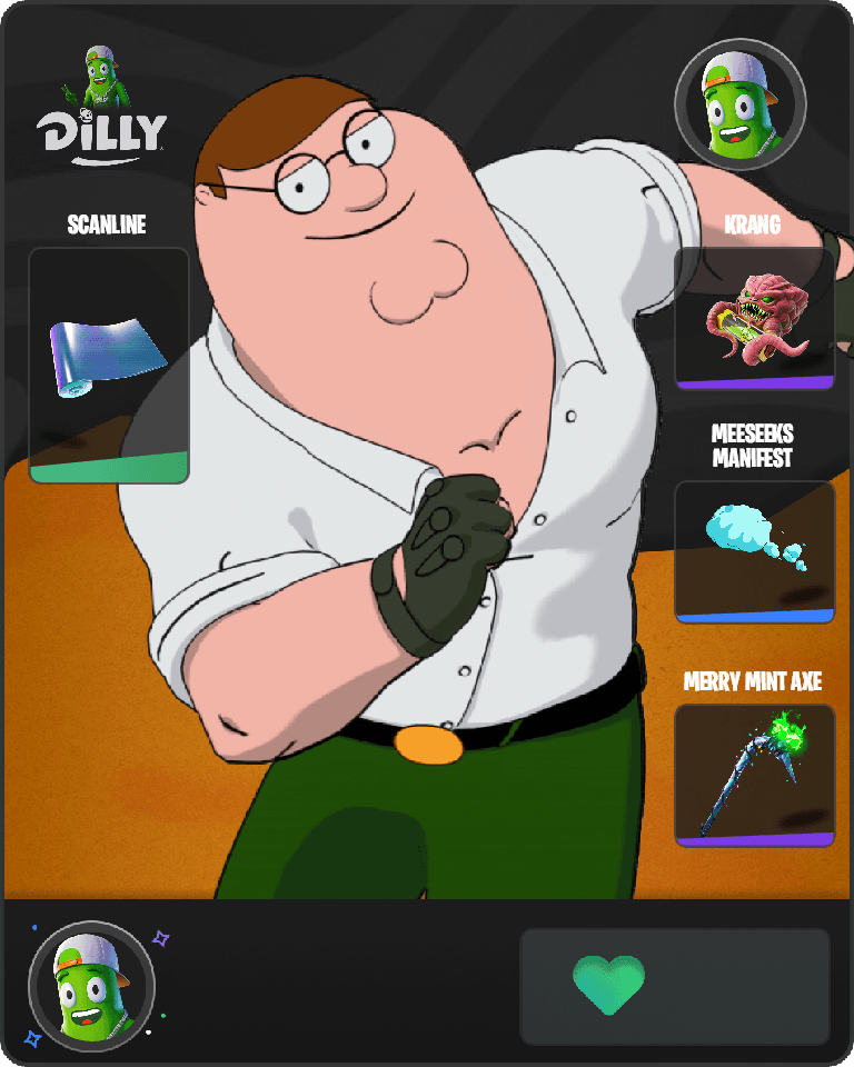 Peter Griffin Fortnite combo