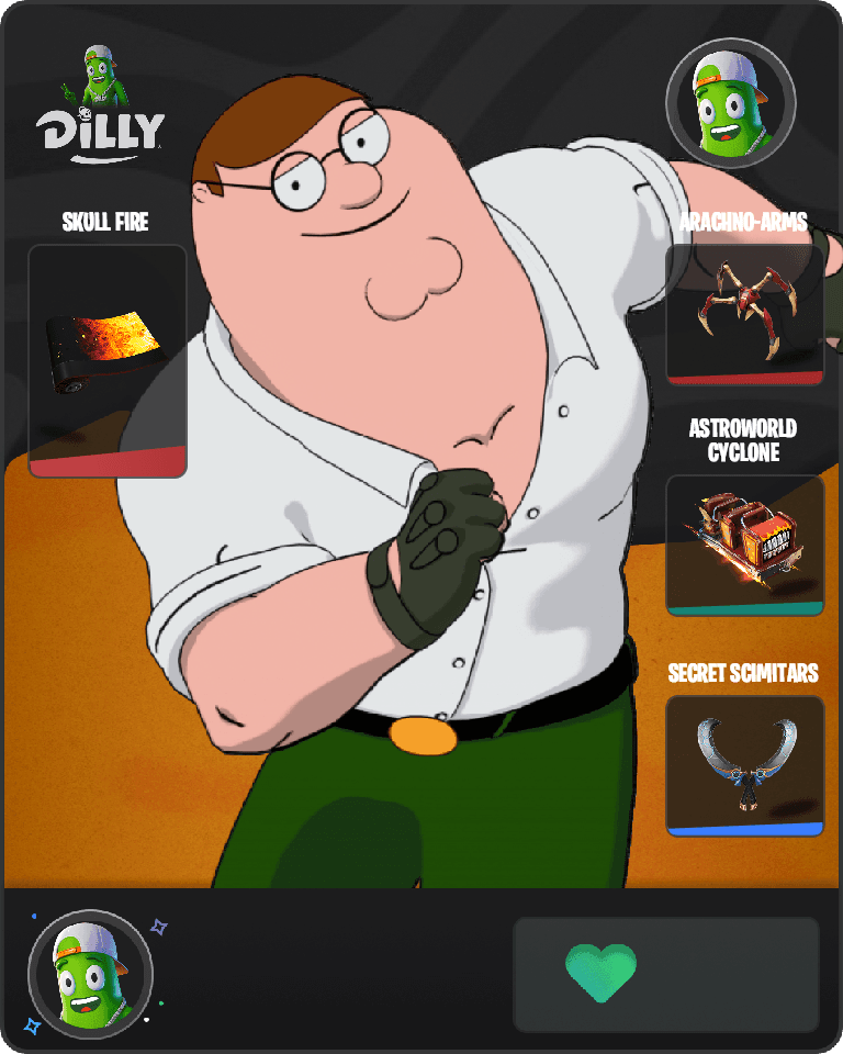 Peter Griffin Fortnite combo