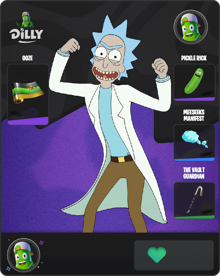 Rick Sanchez Fortnite combo