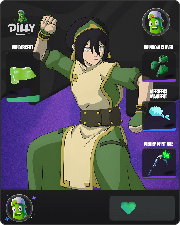 Toph Beifong Fortnite combo