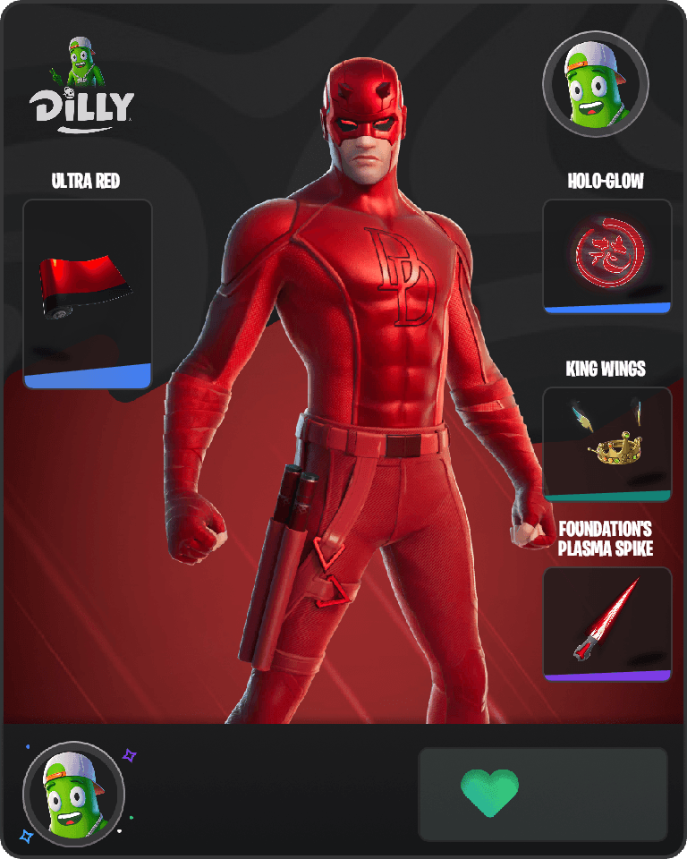 Daredevil Fortnite combo