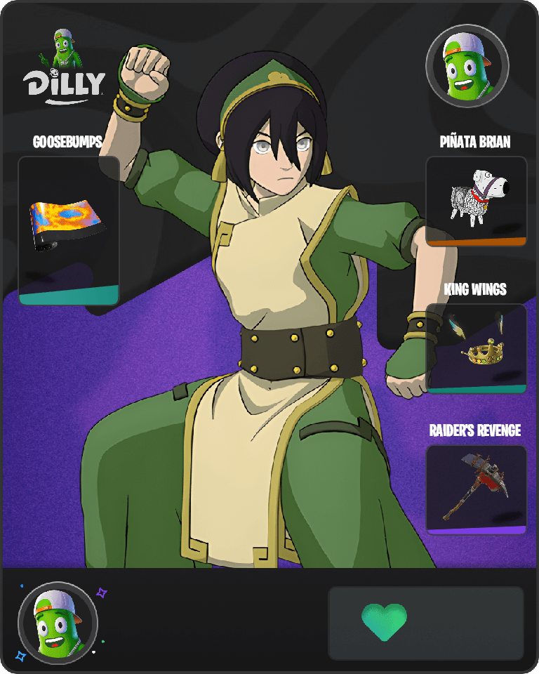 Toph Beifong Fortnite combo