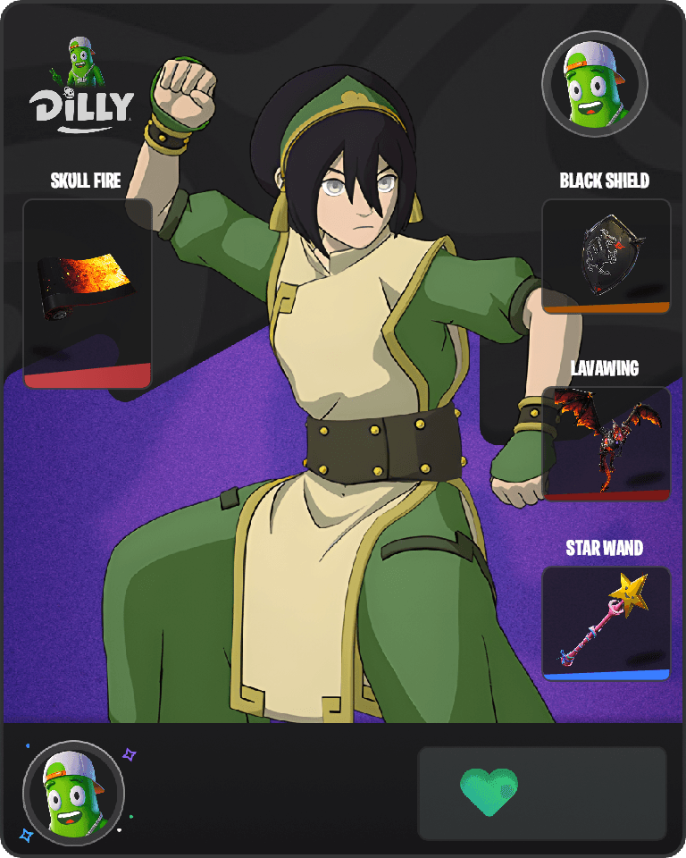 Toph Beifong Fortnite combo