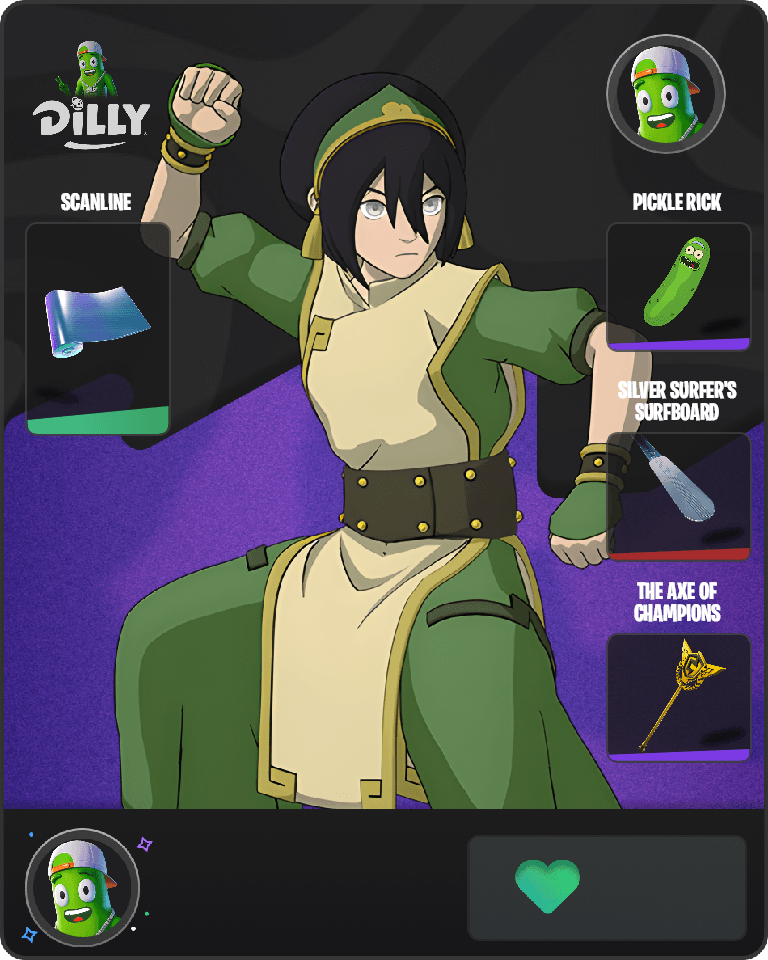 Toph Beifong Fortnite combo