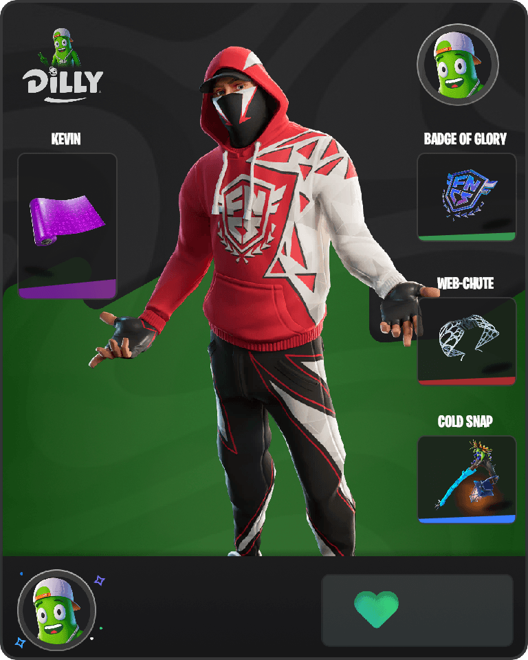 Champion Stash'd Fortnite combo
