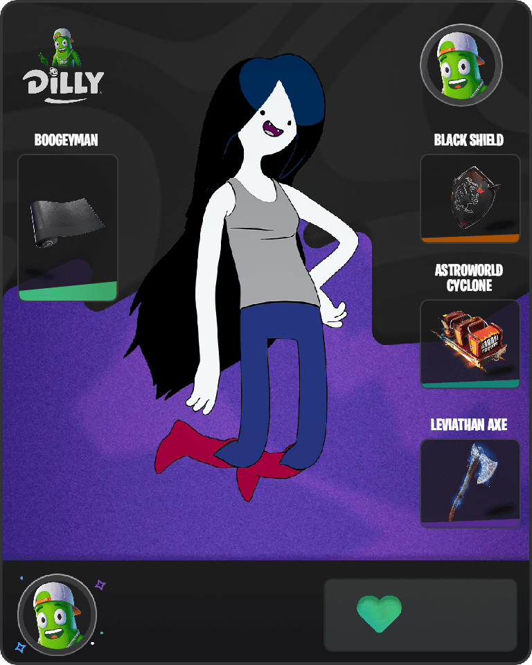 Marceline Fortnite combo