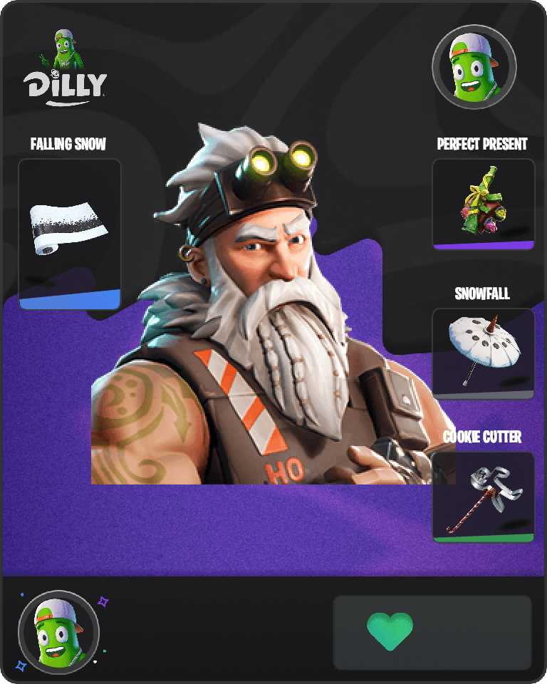 Sgt. Winter Fortnite combo