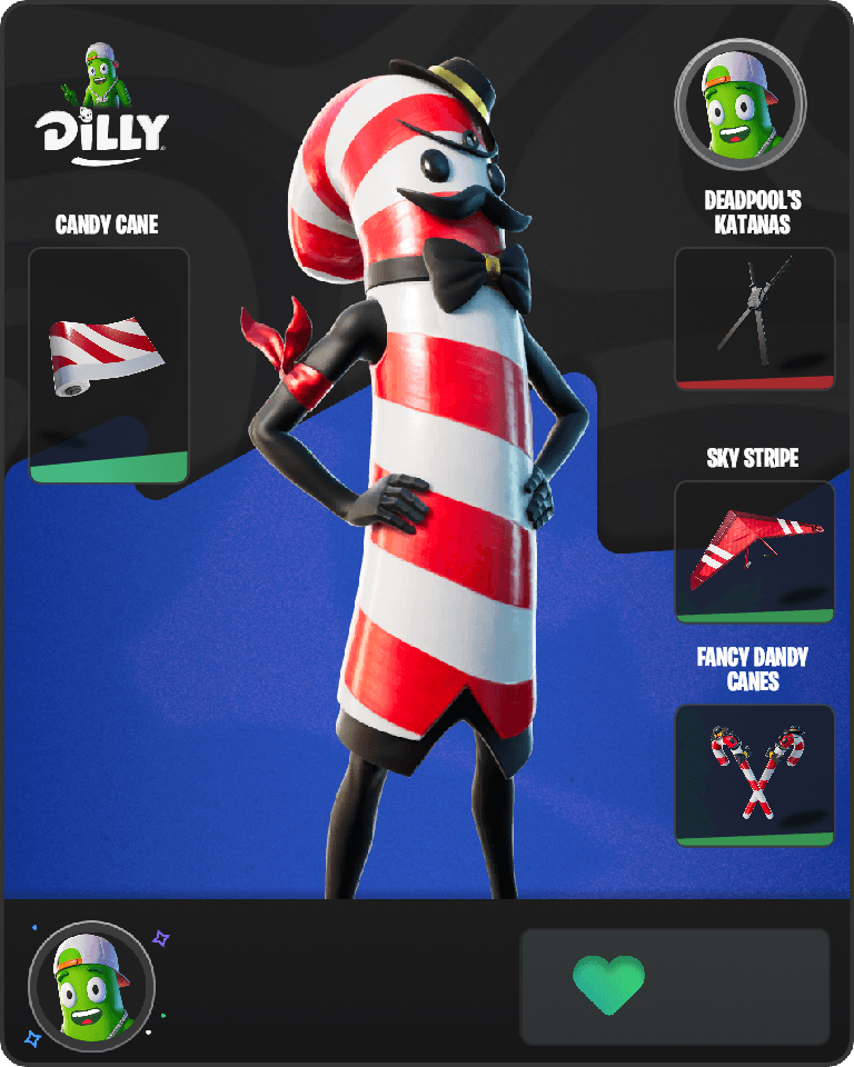 Mr. Dappermint Fortnite combo