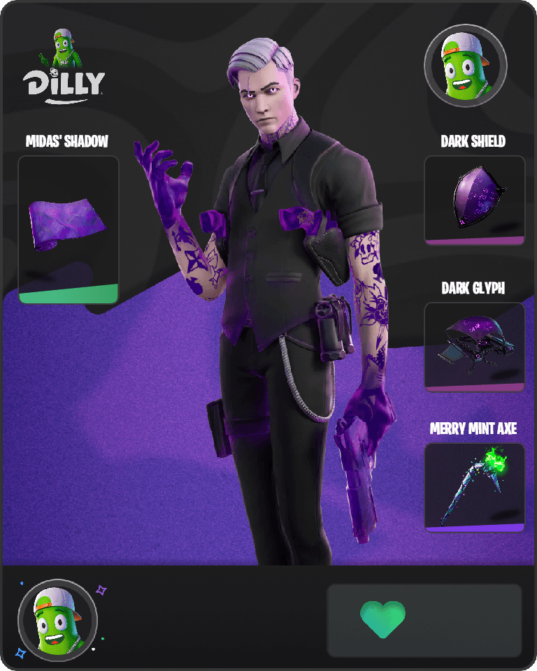 Shadow Midas Fortnite combo