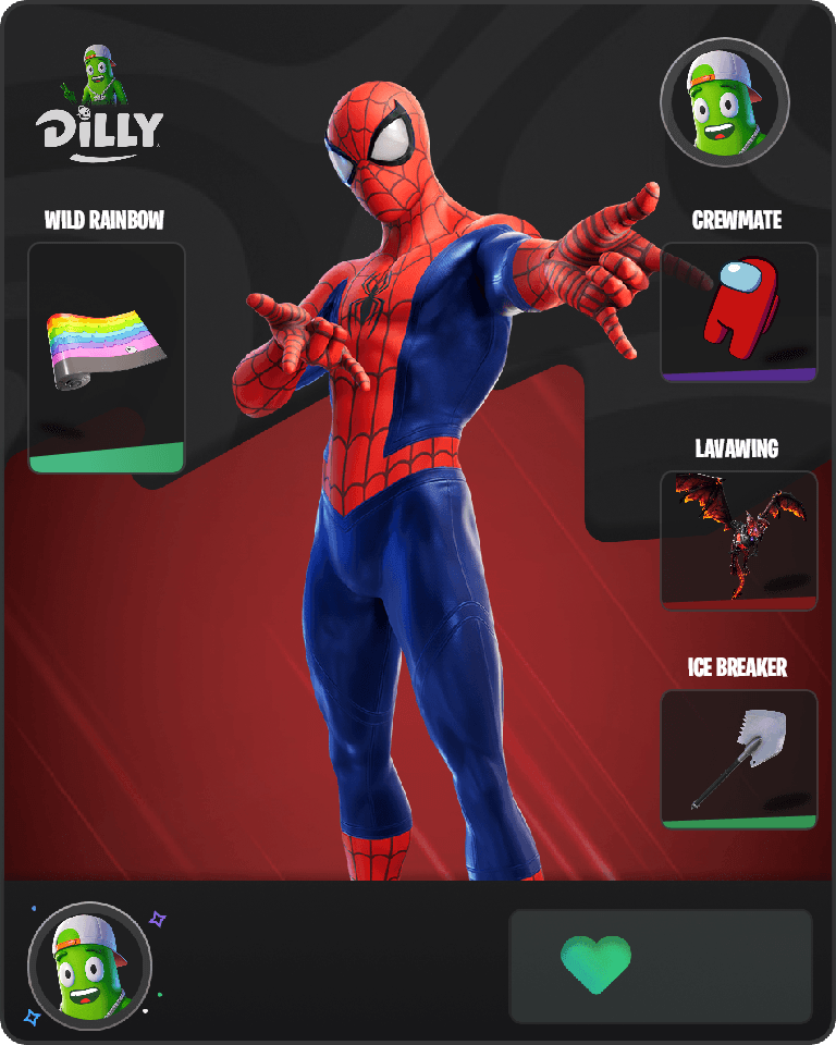 Spider-Man Fortnite combo