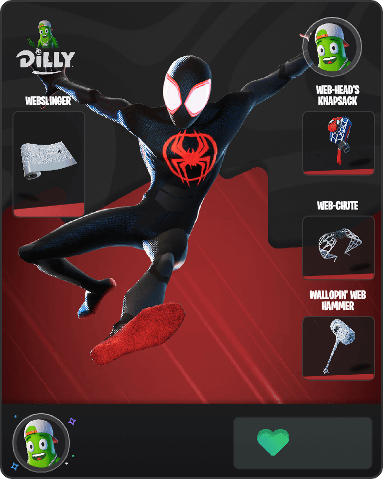 Spider-Man (Miles Morales) Fortnite combo