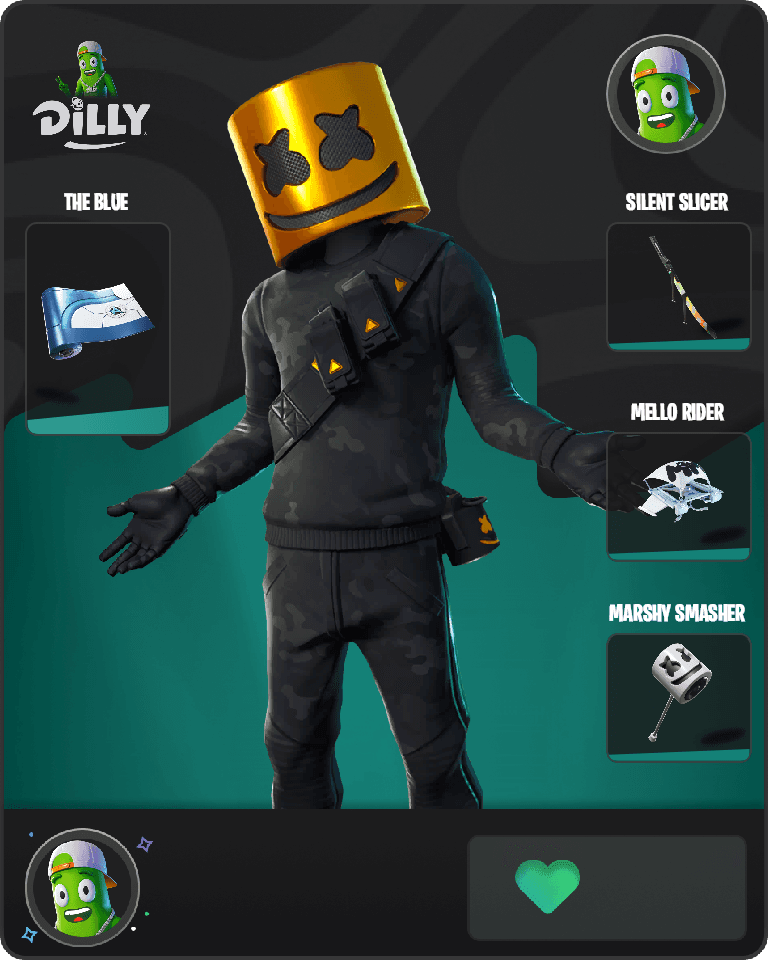 Marshmello Fortnite combo