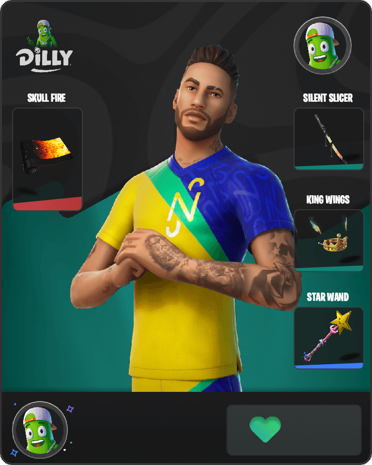 Neymar Jr Fortnite combo
