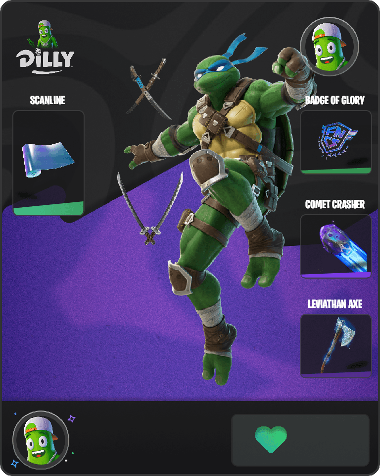 Leonardo Fortnite combo