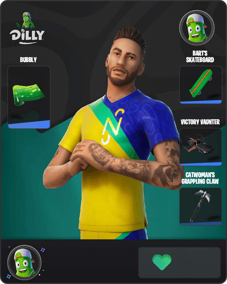 Neymar Jr Fortnite combo
