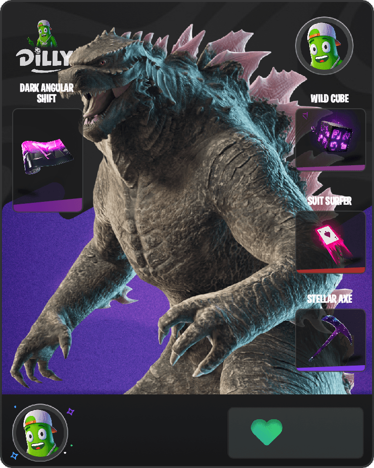 Godzilla Evolved Fortnite combo