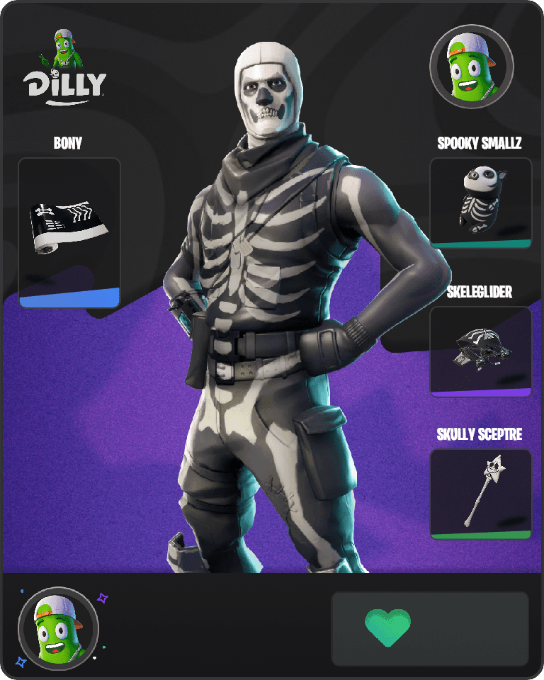 Skull Trooper Fortnite combo