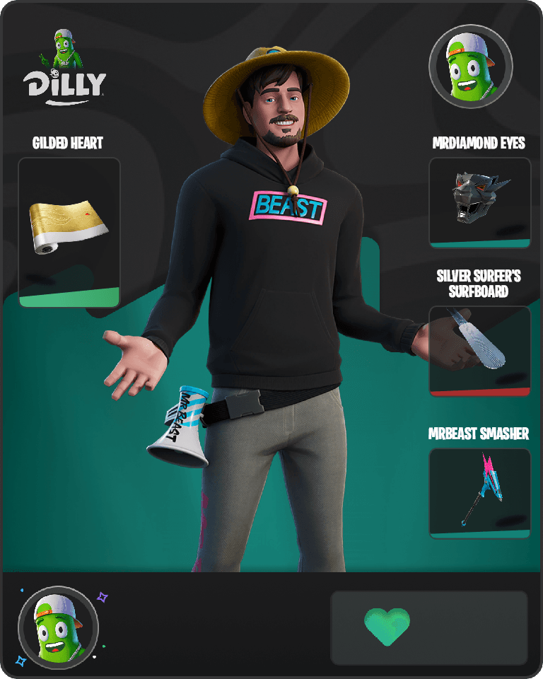 MrBeast Fortnite combo