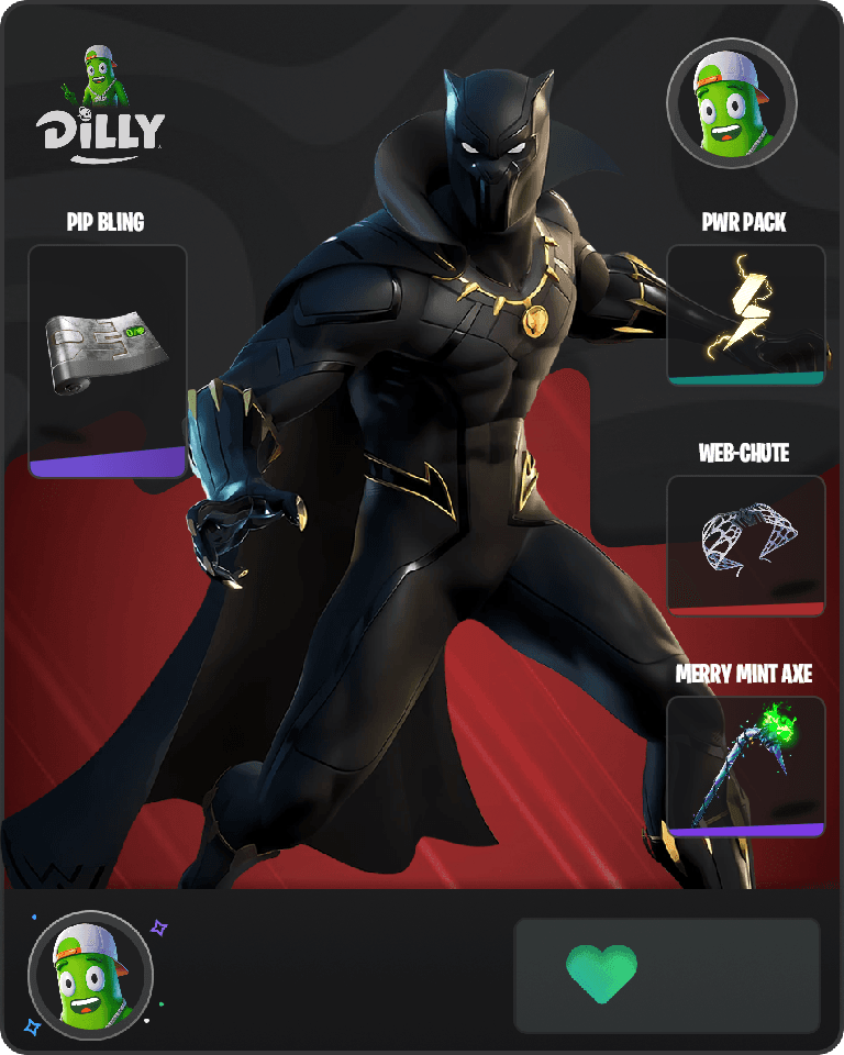 Black Panther Fortnite combo