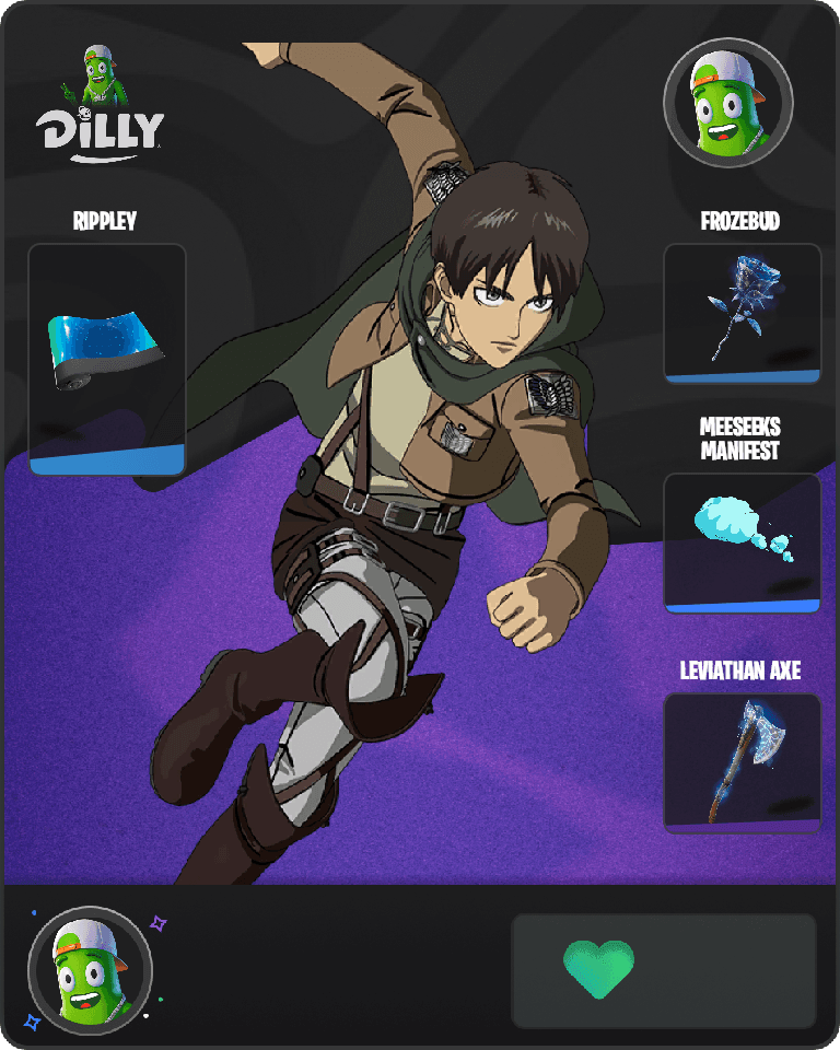 Eren Jaeger Fortnite combo