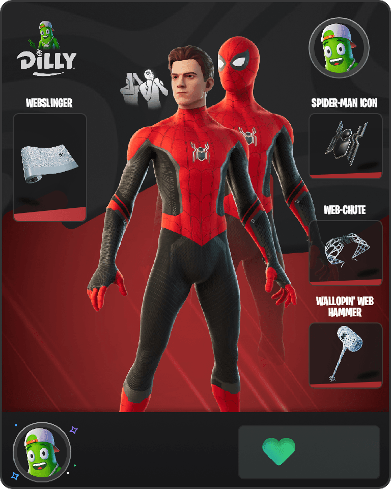 Spider-Man (No Way Home) Fortnite combo
