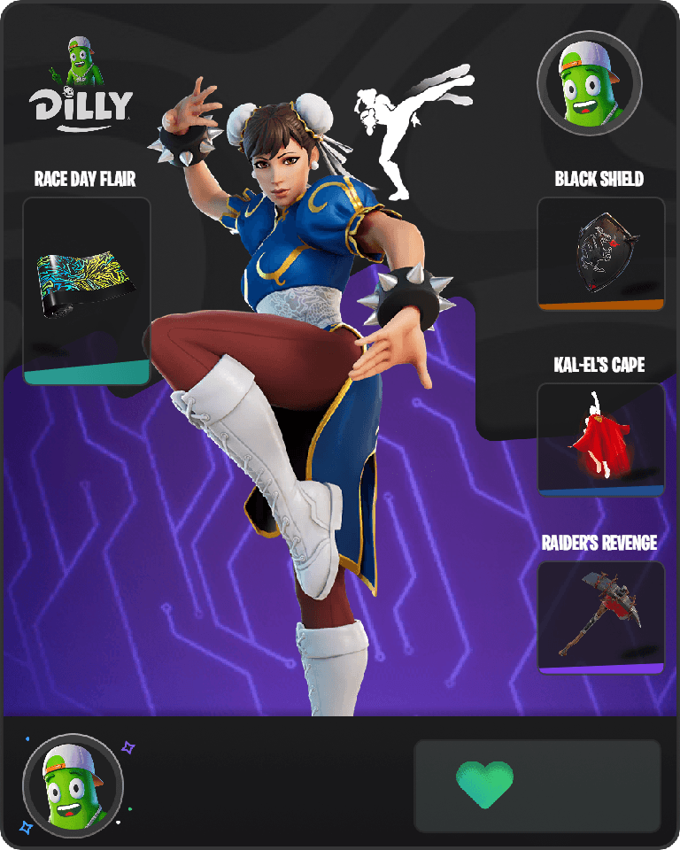 Chun-Li Fortnite combo