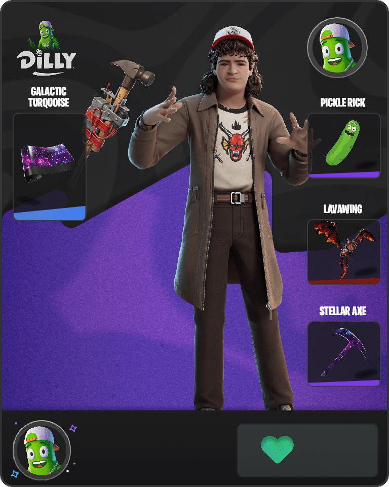 Dustin Henderson Fortnite combo