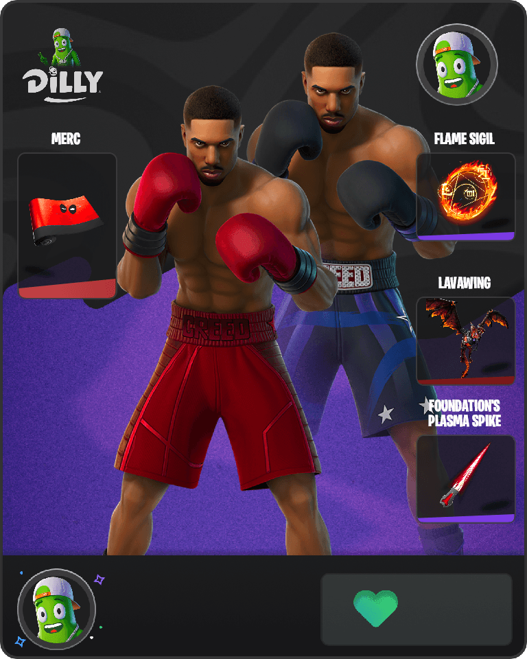 Adonis Creed Fortnite combo