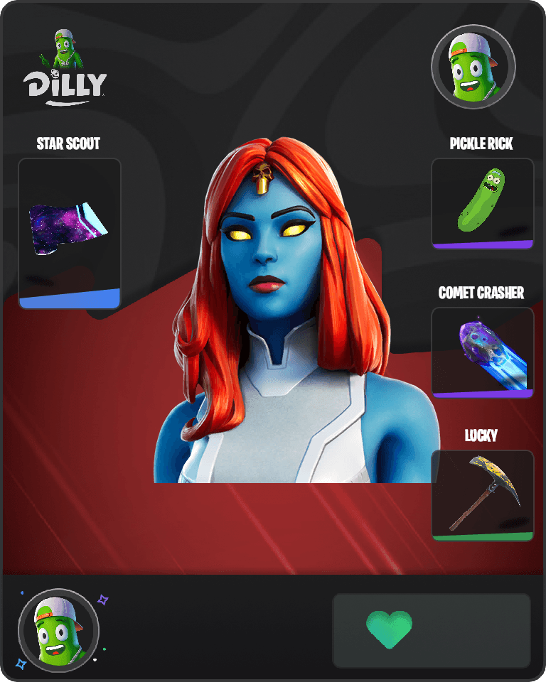 Mystique Fortnite combo