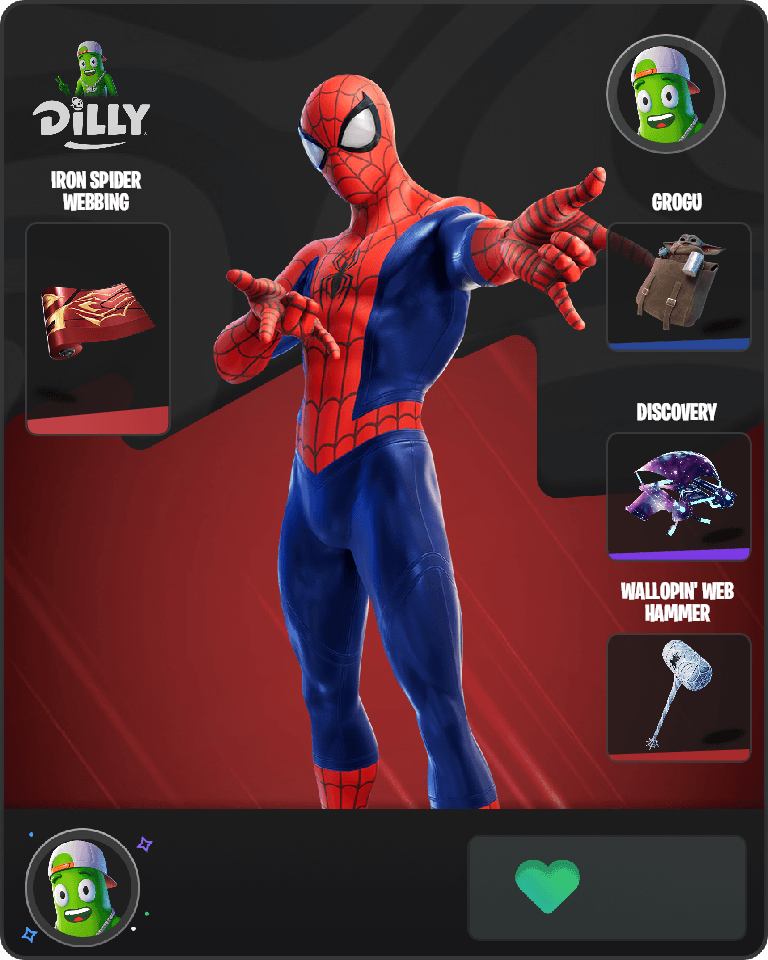 Spider-Man Fortnite combo