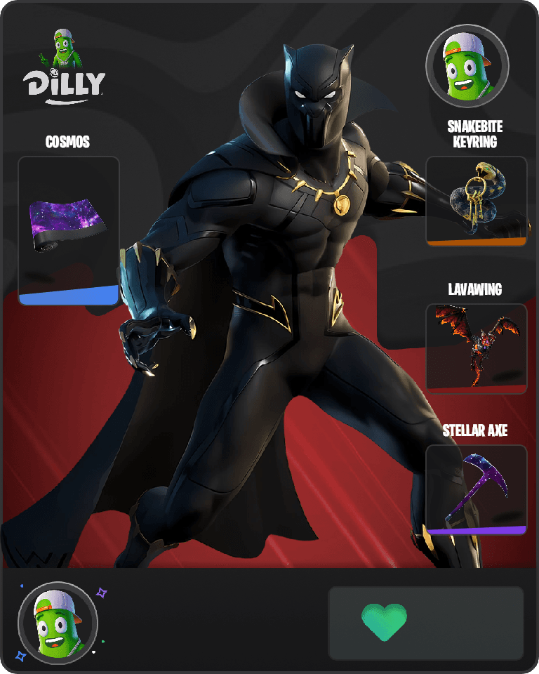 Black Panther Fortnite combo