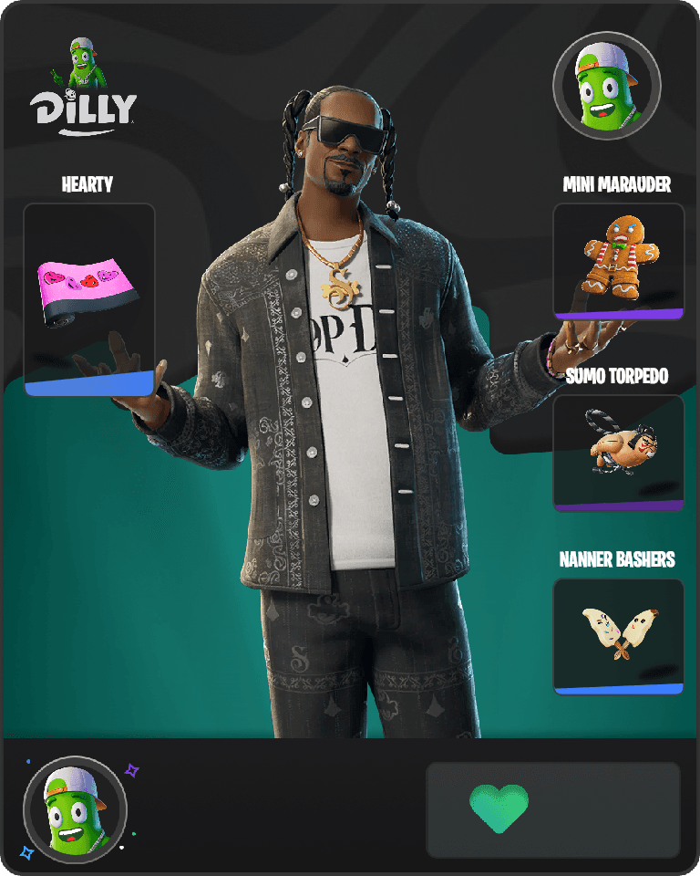 Snoop Dogg Fortnite combo