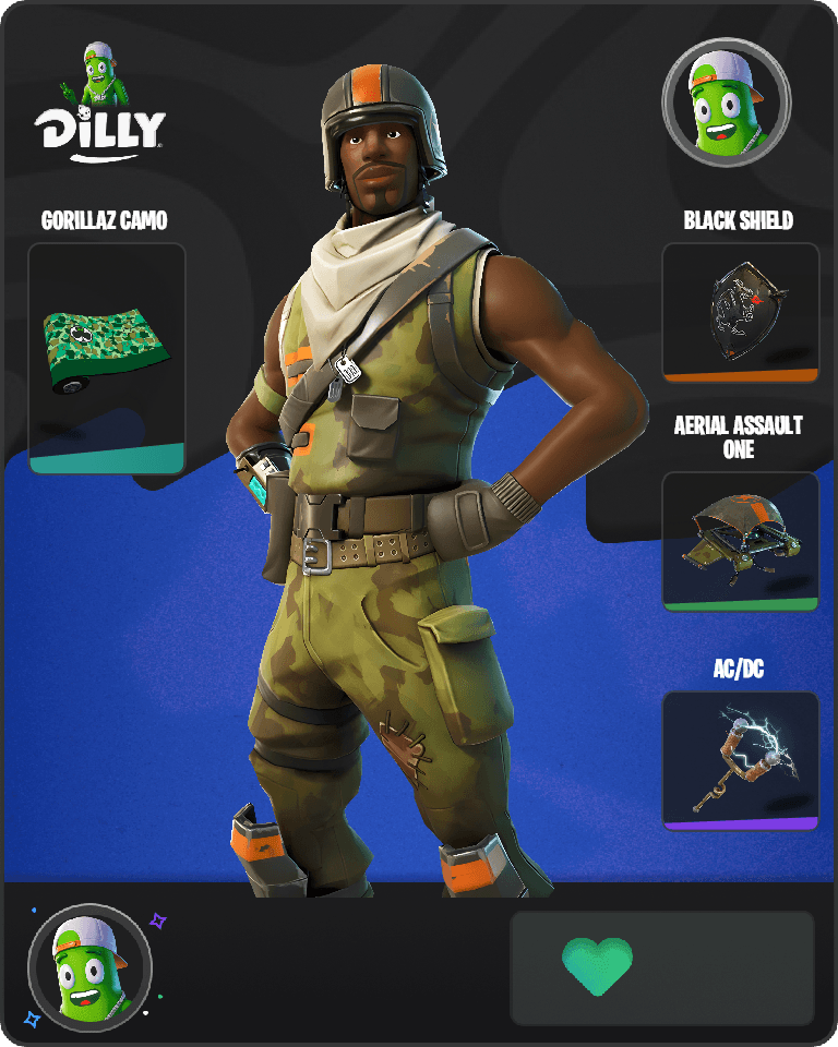 Aerial Assault Trooper Fortnite combo