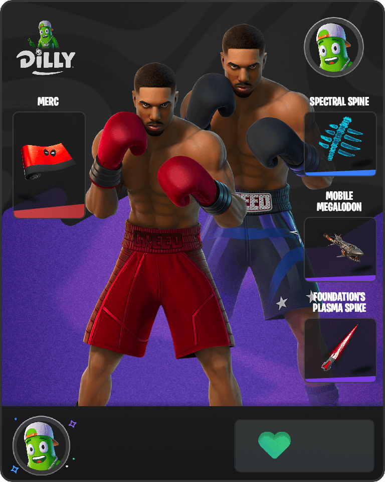 Adonis Creed Fortnite combo