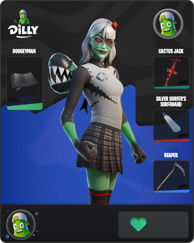 Grisabelle Fortnite skin combo