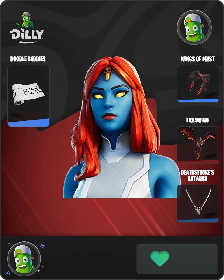 Mystique Fortnite combo