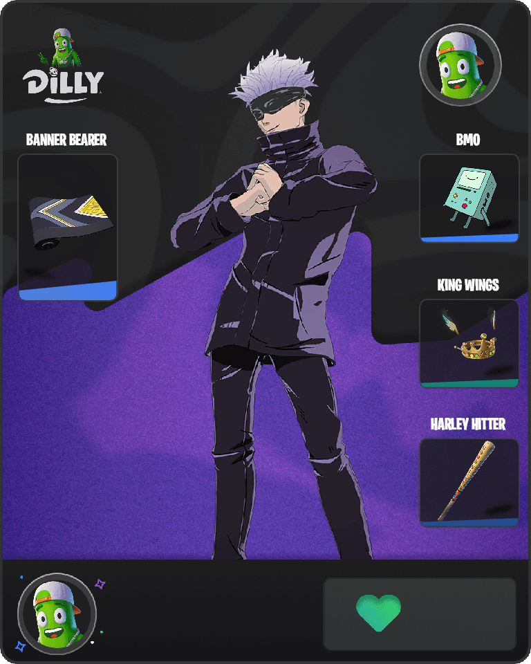 Satoru Gojo Fortnite combo