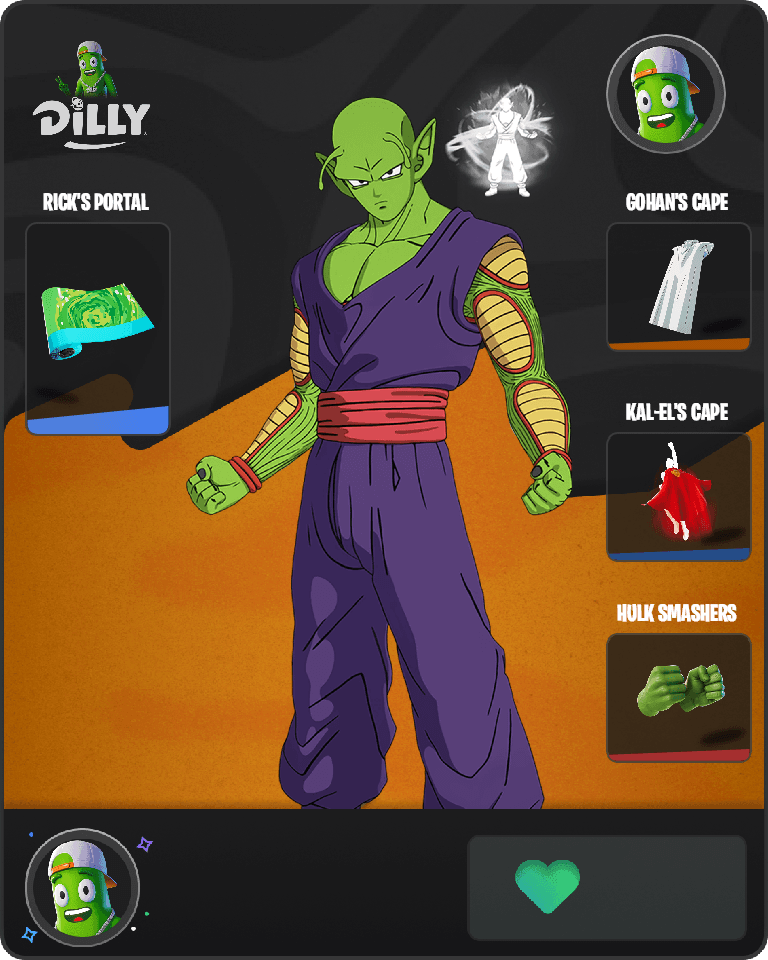 Piccolo Fortnite combo