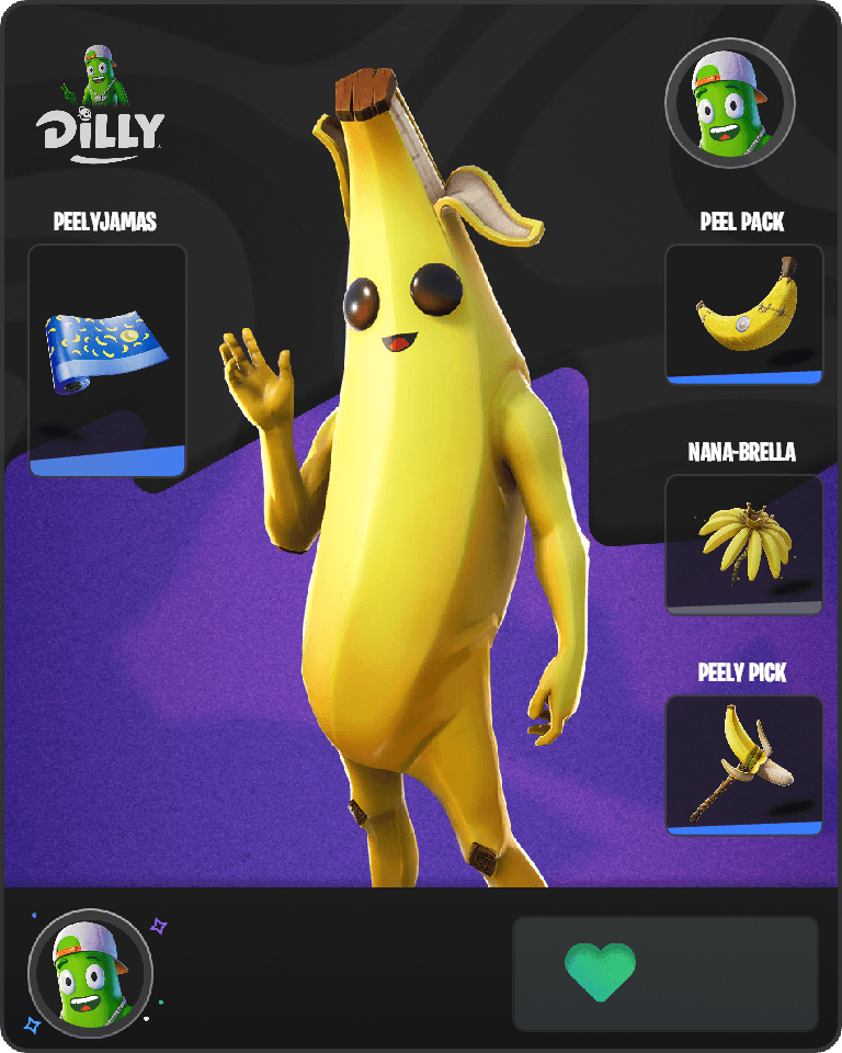 Peely Fortnite combo