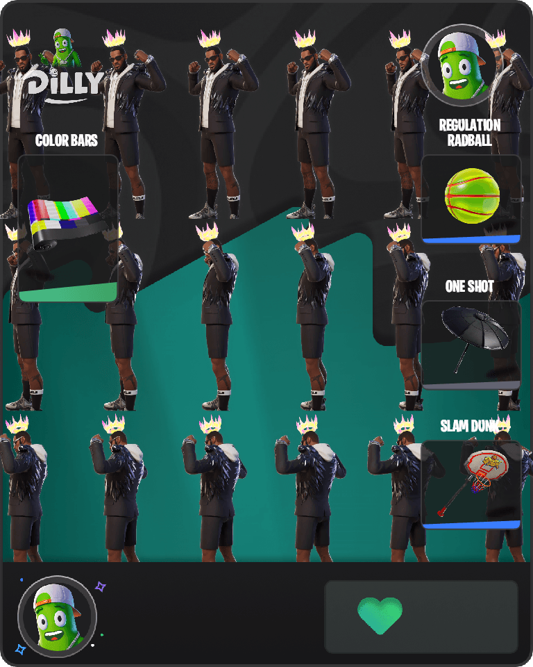 LeBron James Fortnite combo