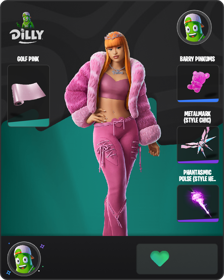 Rap Princess Ice Spice Fortnite combo