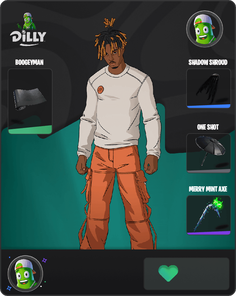 Slayer Juice WRLD Fortnite combo