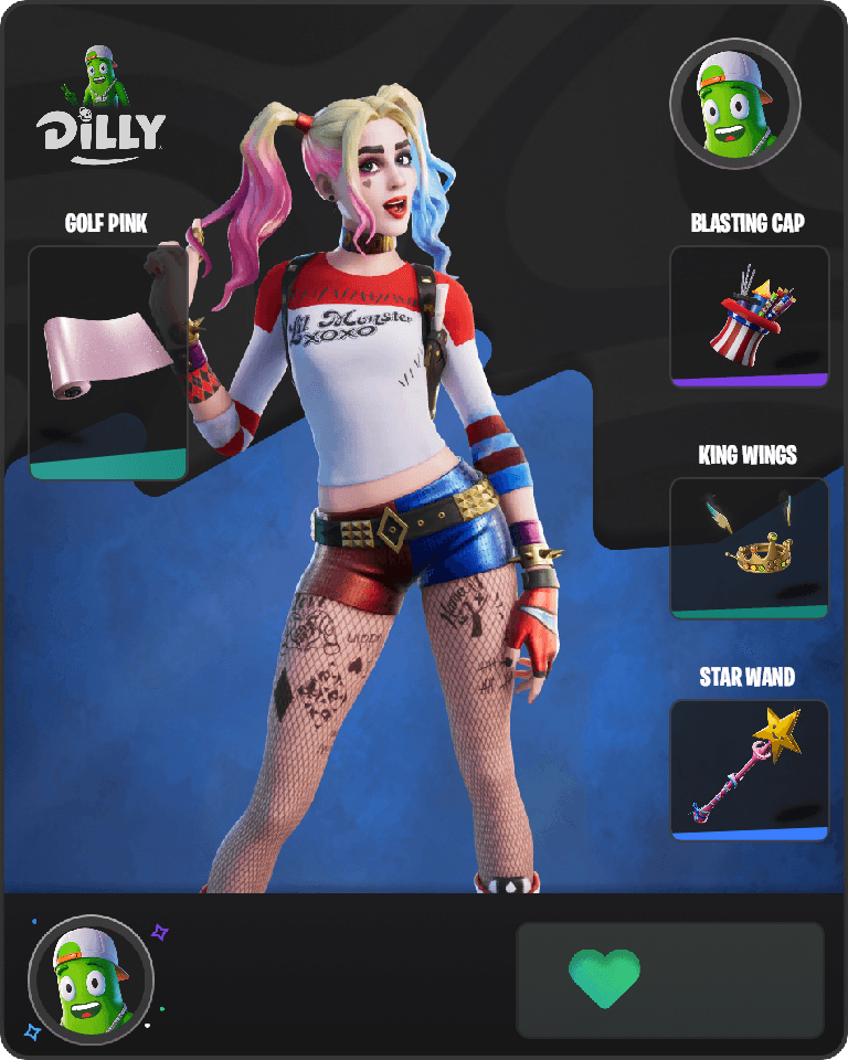 Harley Quinn Fortnite combo