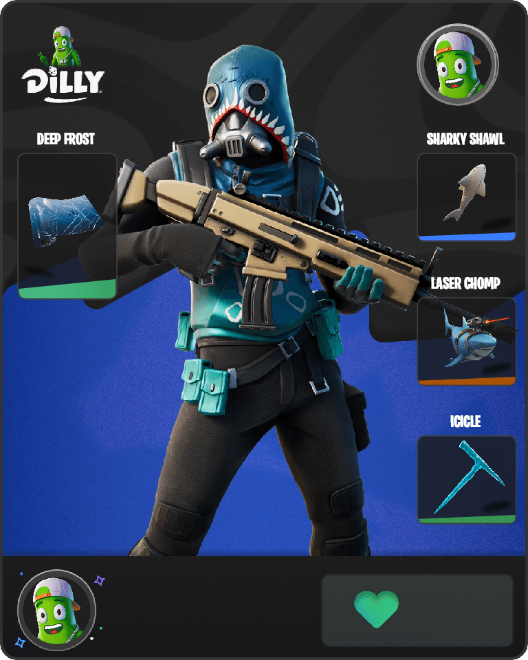Bull Shark Fortnite combo