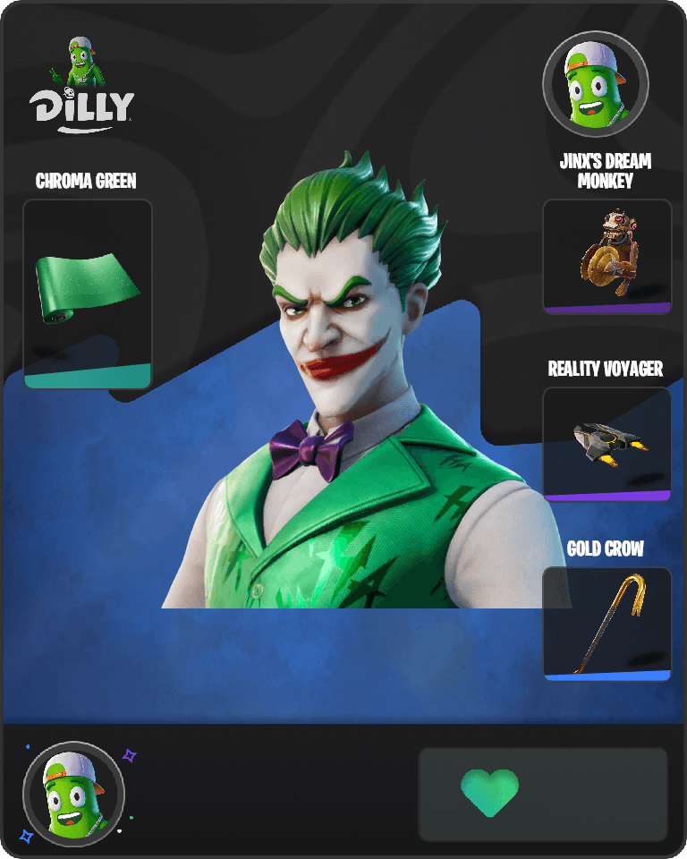 The Joker Fortnite combo