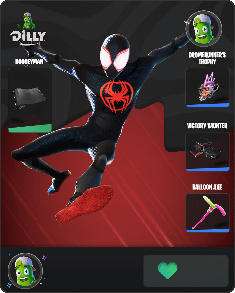 Spider-Man (Miles Morales) Fortnite combo