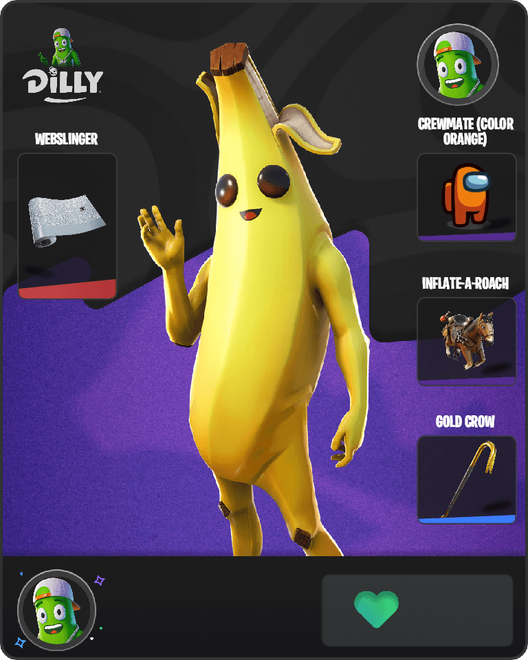 Peely Fortnite combo