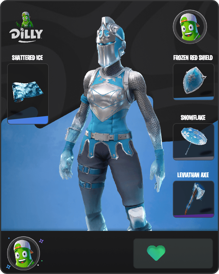 Frozen Red Knight Fortnite combo