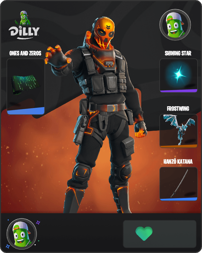 Molten Metal Mouth Fortnite combo