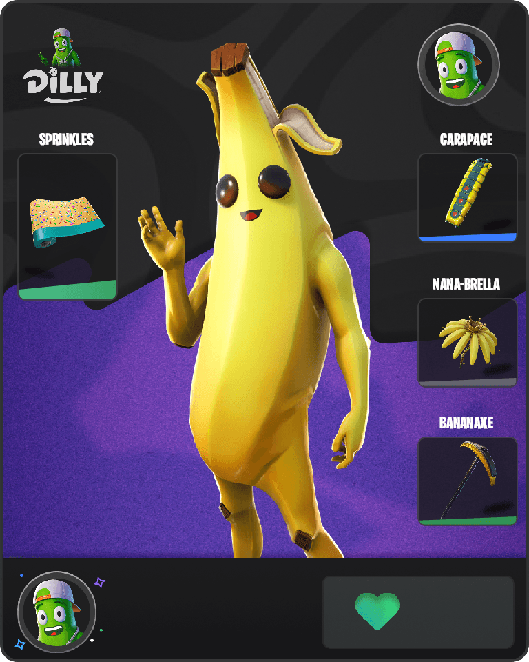 Peely Fortnite combo